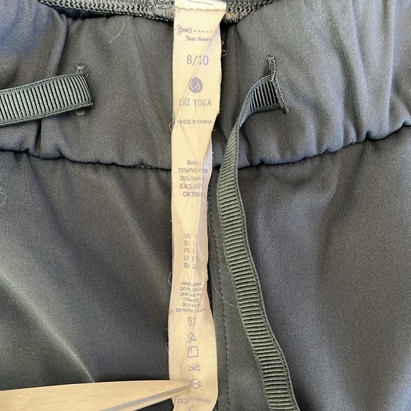 CRZ YOGA Womens 4-Way Stretch Ankle Golf 7/8 Athletic Pants Navy Size 8-10 - Picture 7 of 10